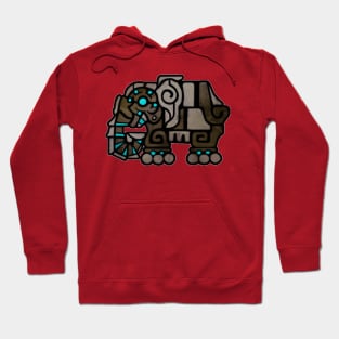 Stained Glass Elephun Water Gun Hoodie